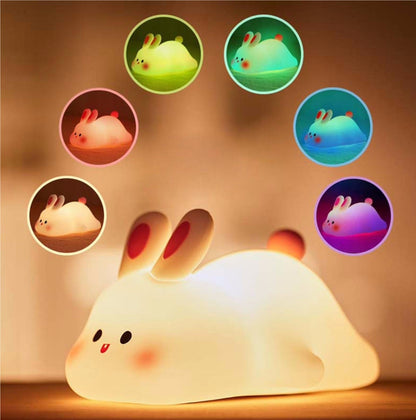 Cute LED  Rabbit Night Light