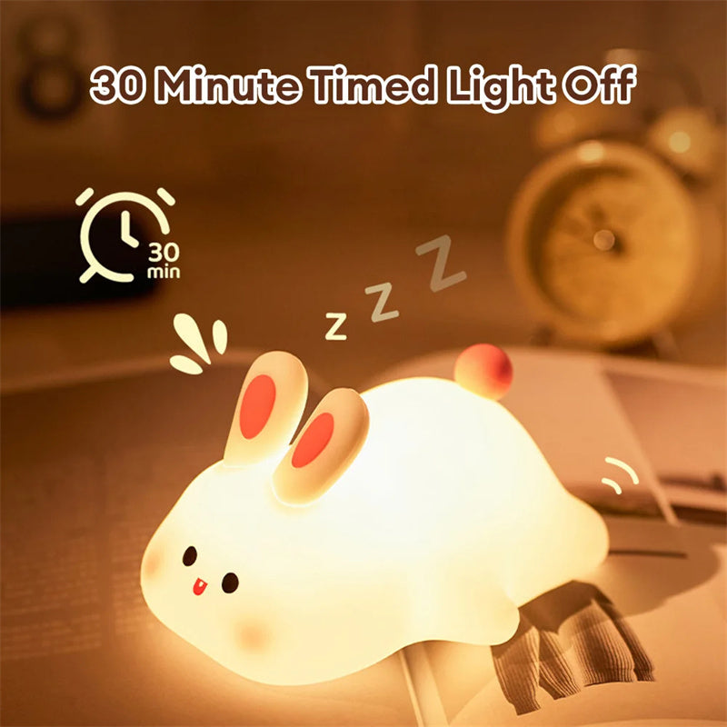 Cute LED  Rabbit Night Light