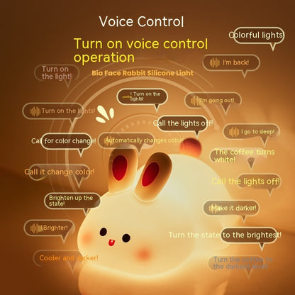 Cute LED  Rabbit Night Light